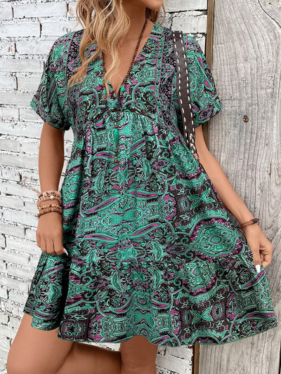 Sabrina | Plus size short sleeve dress