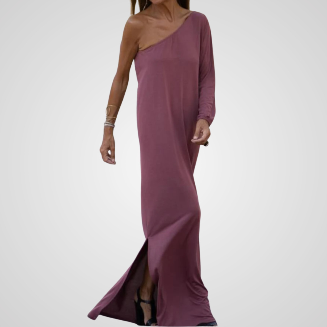 Ayla™ | Elegant One-Shoulder Dress