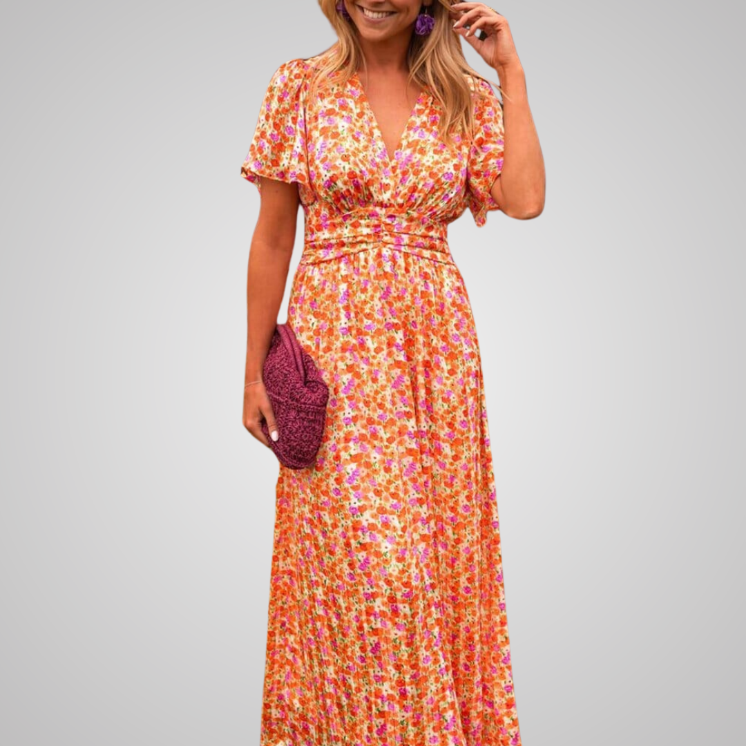 Luna™ | Floral Maxi Dress with Natural Elegance Premium
