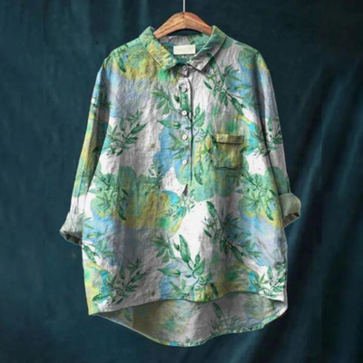 Fenna – Cheerful Blouse with Floral Print