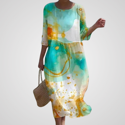 Anne™ | Elegant Floral Dress