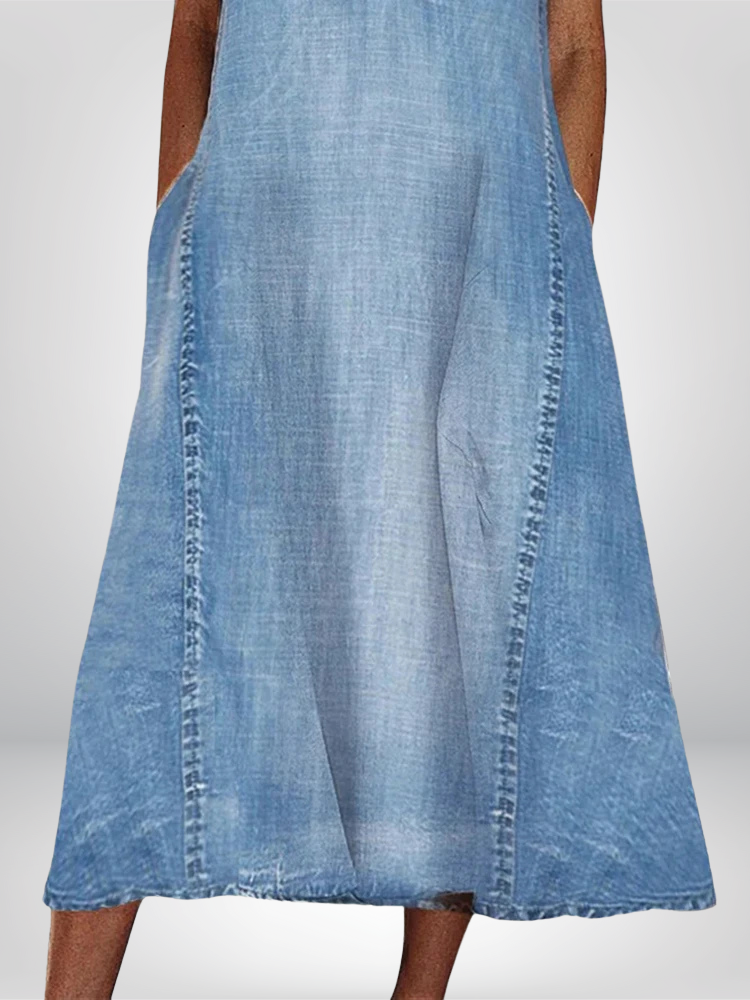 Sofia® | Denim Comfort Dress