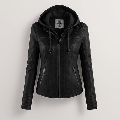 Brielle | Women’s Weather-Resistant Leather Jacket | Durable Style