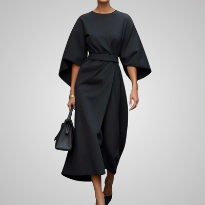 Lora™ | Elegant Dress with Puff Sleeves