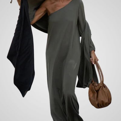 Ayla™ | Elegant One-Shoulder Dress
