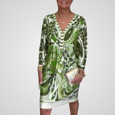 Mariane | Vintage Dress with Print