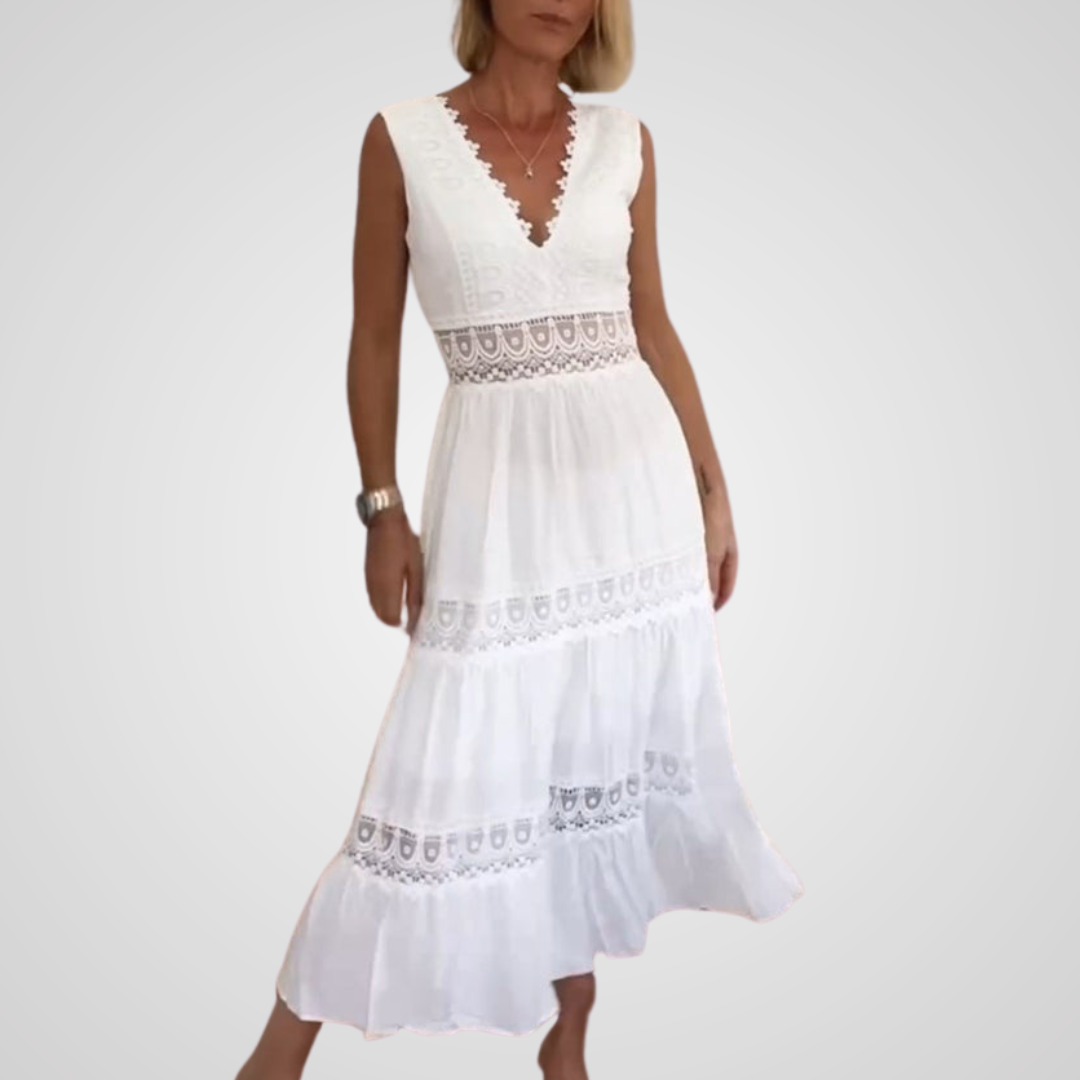 Cleo™ | White Lace Dress