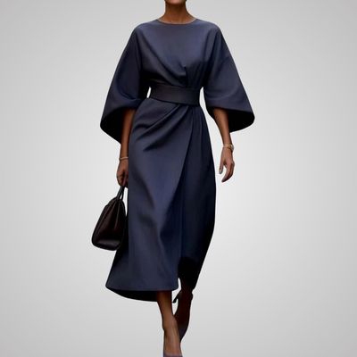 Lora™ | Elegant Dress with Puff Sleeves