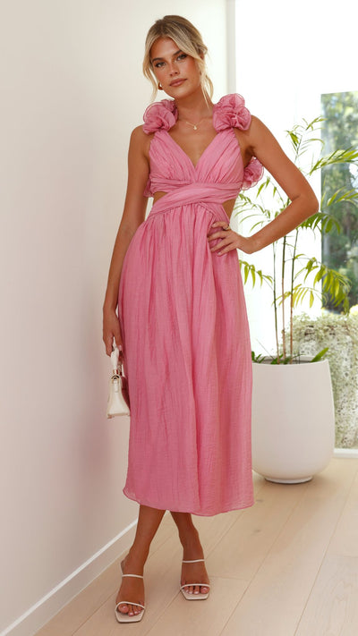 Demelza | Romantic Rosette Dress
