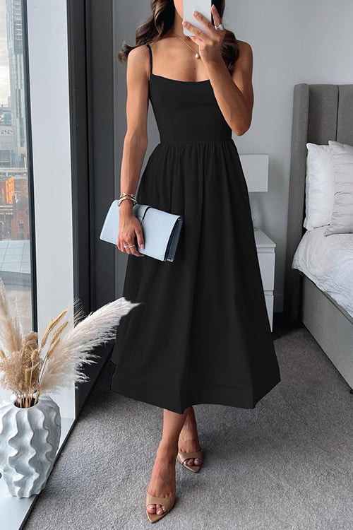 Martina™ | Elegant Midi with Straps