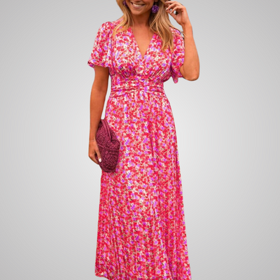 Luna™ | Floral Maxi Dress with Natural Elegance Premium