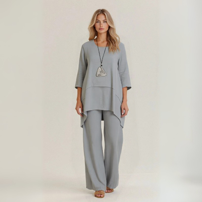Elide | Fresh Set in Handcrafted Linen