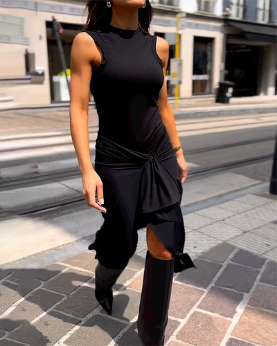 Lina™ – Long Sleeveless Dress