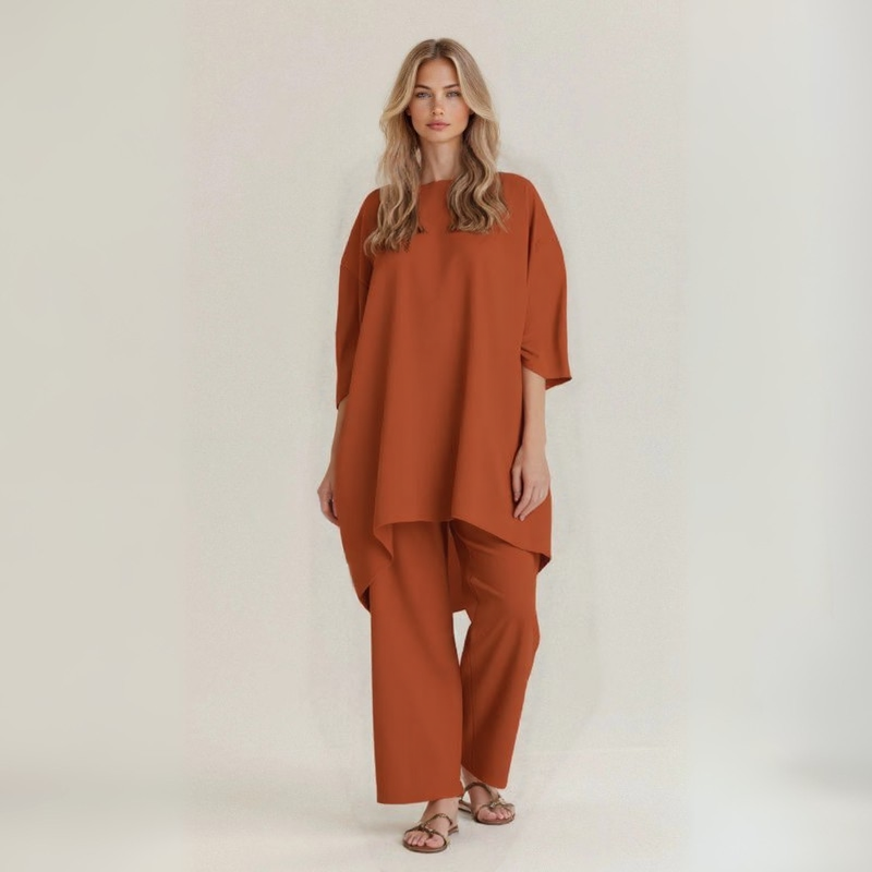 Silvia | Handcrafted Linen & Cotton Set