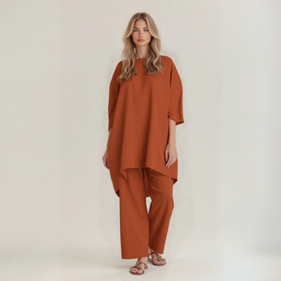 Silvia | Handcrafted Linen & Cotton Set