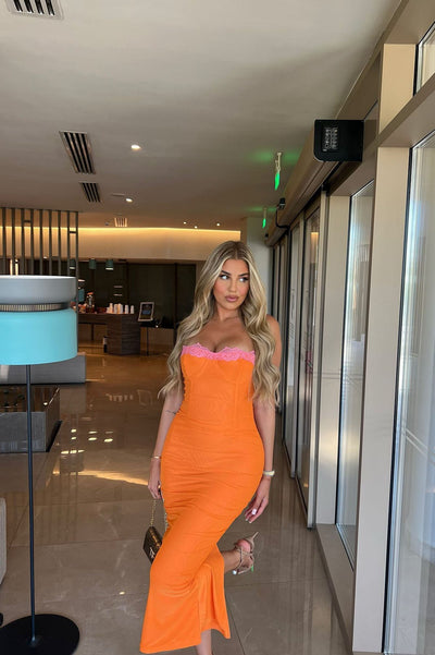 Delilah | Lace Detail Dress