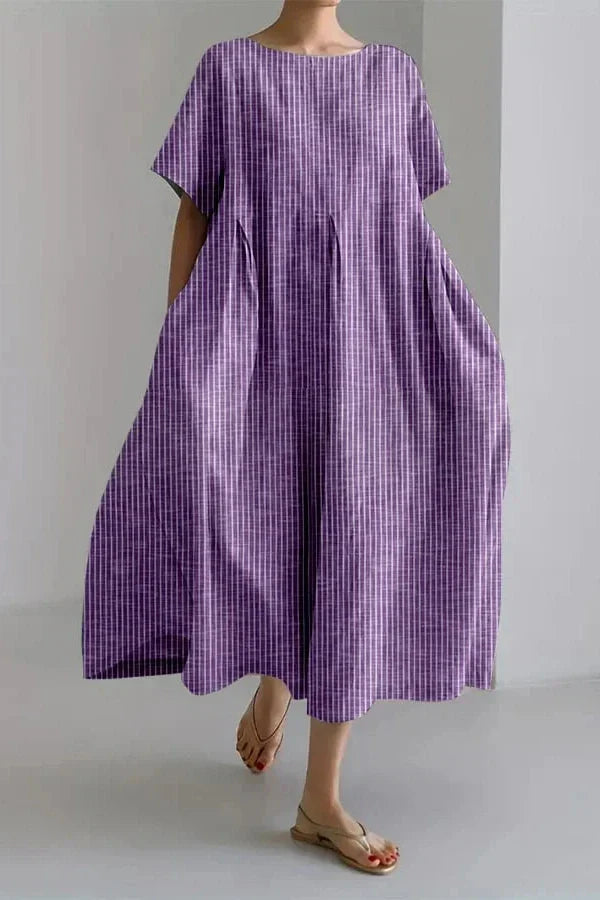 Wisteria Breeze – Tummy Coverage Dress