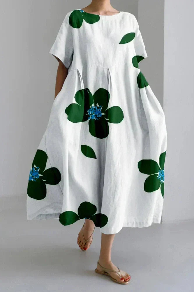 Botanic Calm – Tummy Coverage Dress