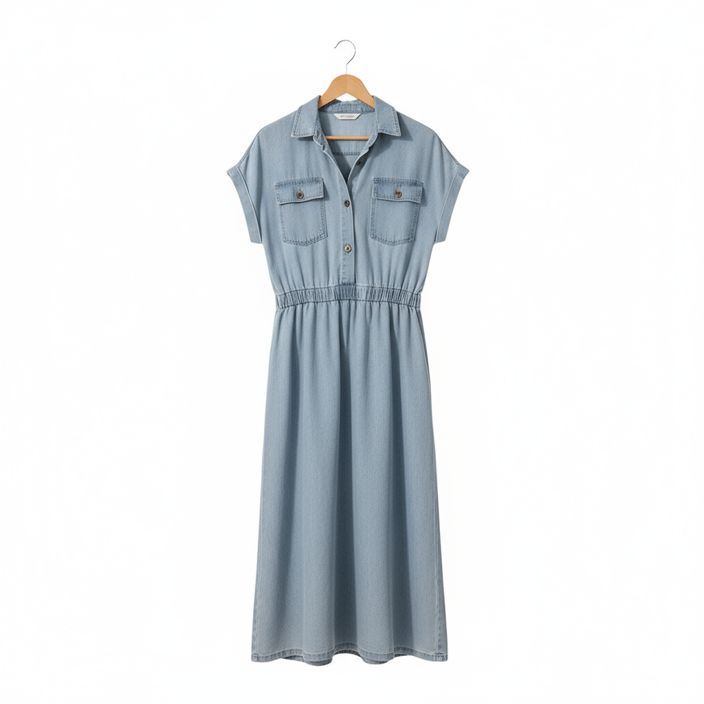 Sofia | Women’s Denim Dress – Elegant, Light & Effortlessly Stylish