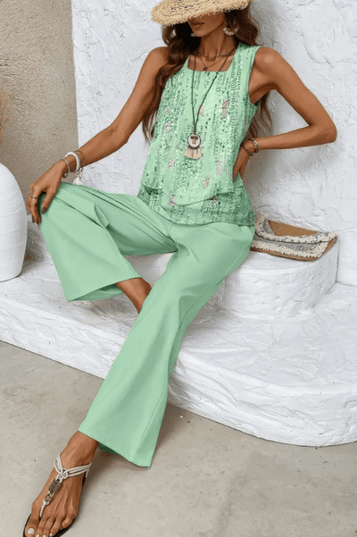 Mint Breeze – Elegant Set