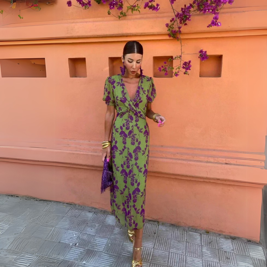 Danielle™ | Elegant Floral Ensemble