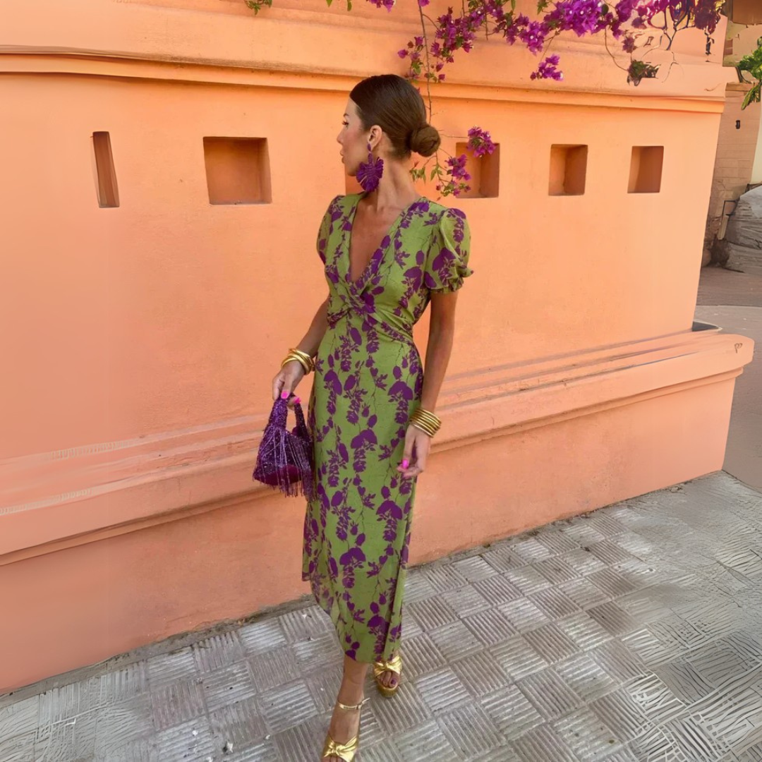 Danielle™ | Elegant Floral Ensemble