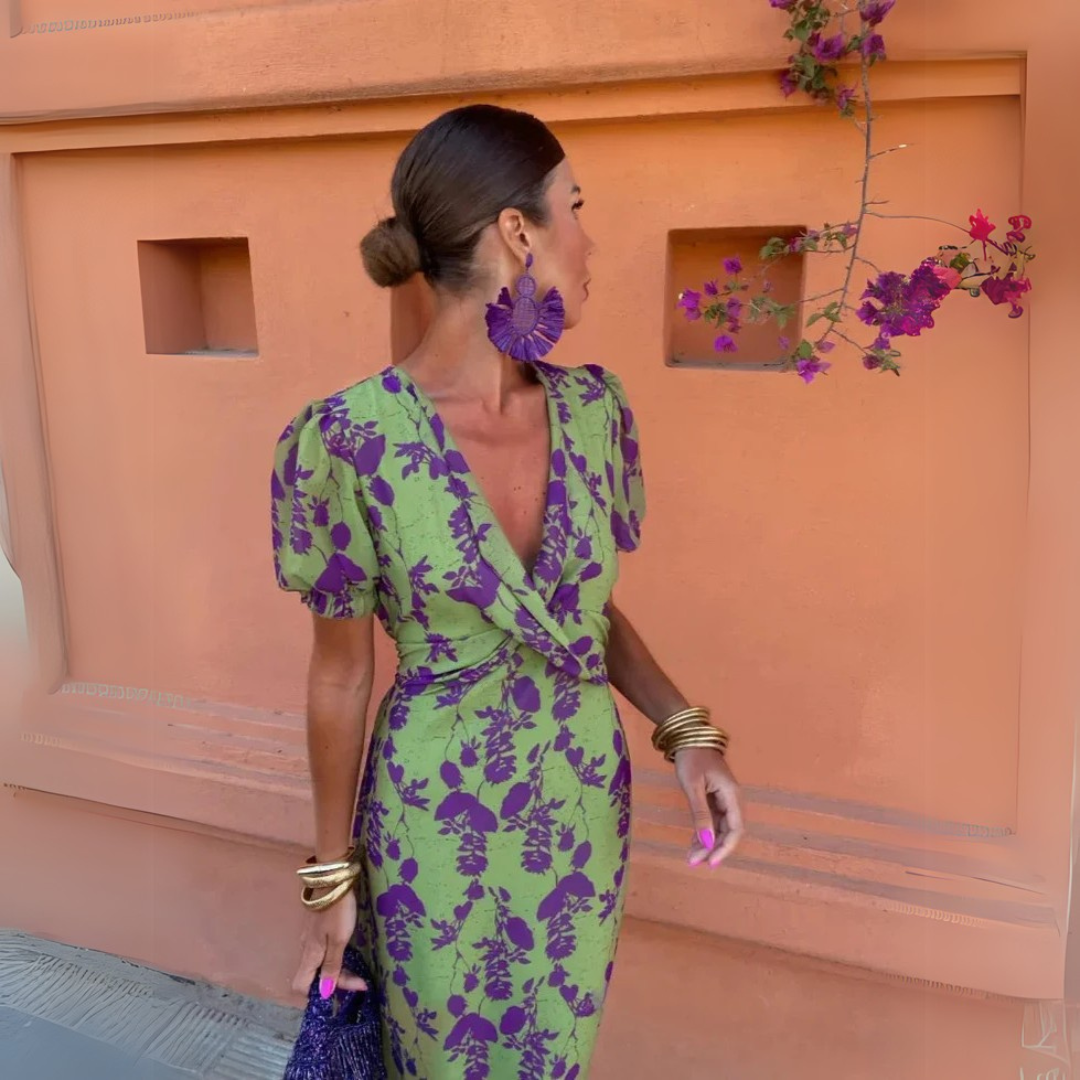 Danielle™ | Elegant Floral Ensemble