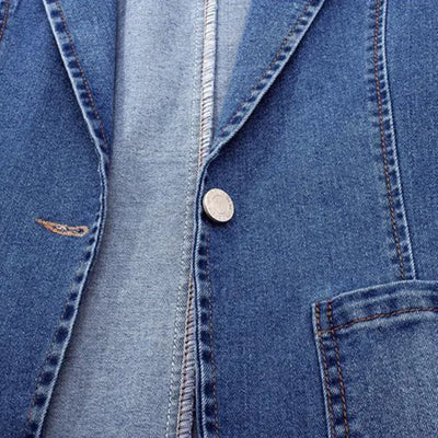 Sofia® | Stylish Denim Blazer for Women