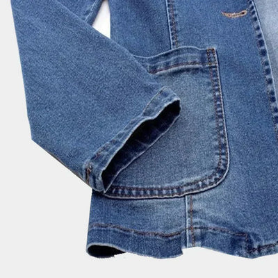 Sofia® | Stylish Denim Blazer for Women