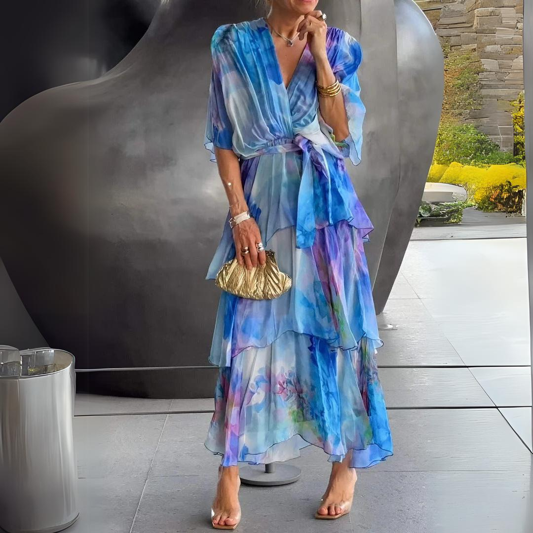 Rhiannon | Dreamy Watercolour Dress