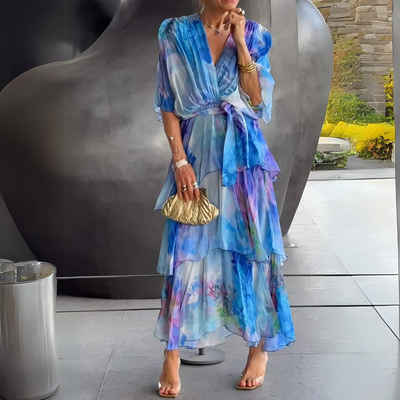 Rhiannon | Dreamy Watercolour Dress