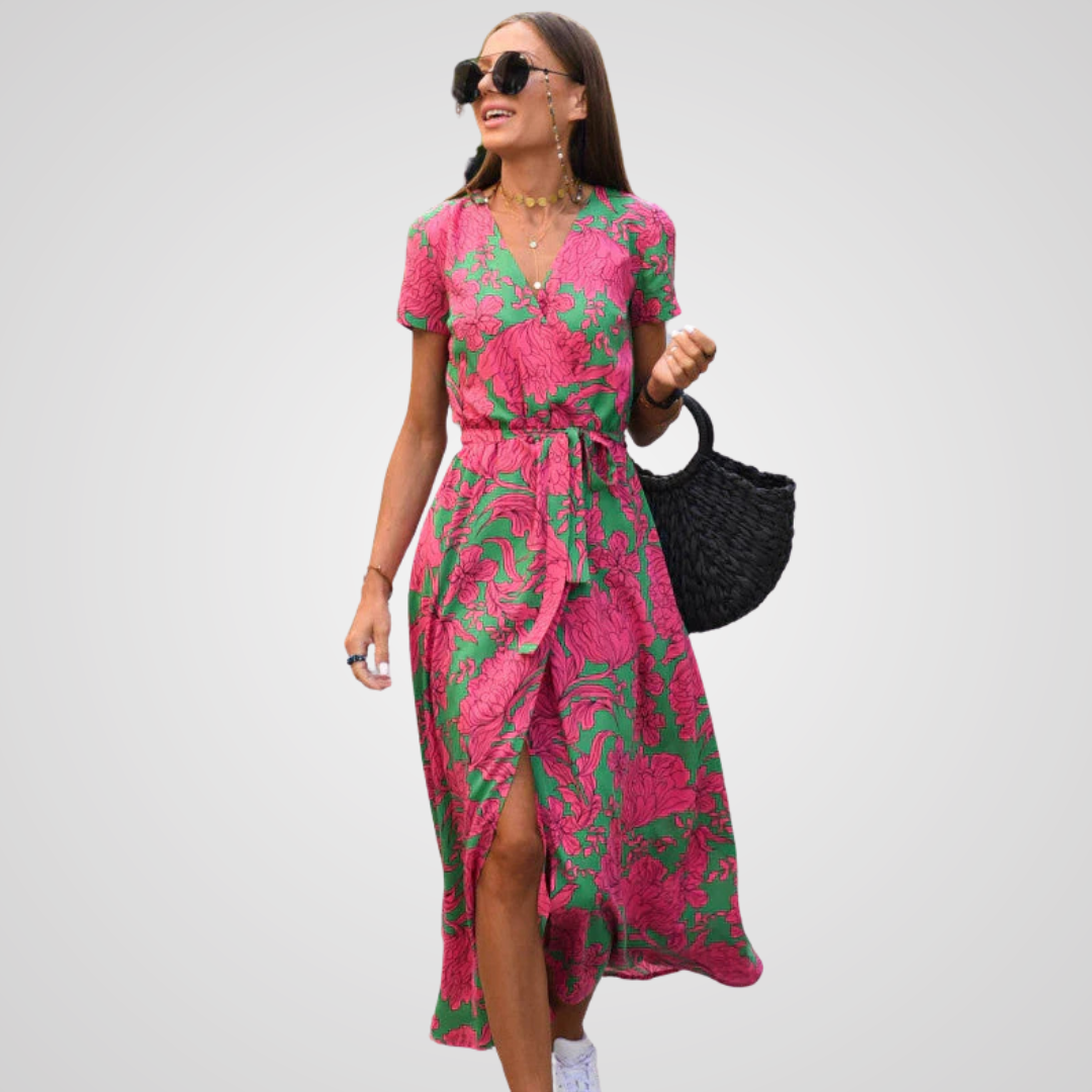 Lina™ | Summer Dress with Print