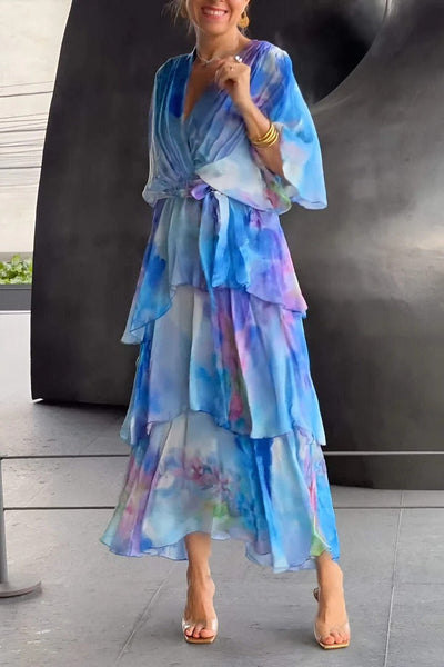 Rhiannon | Dreamy Watercolour Dress