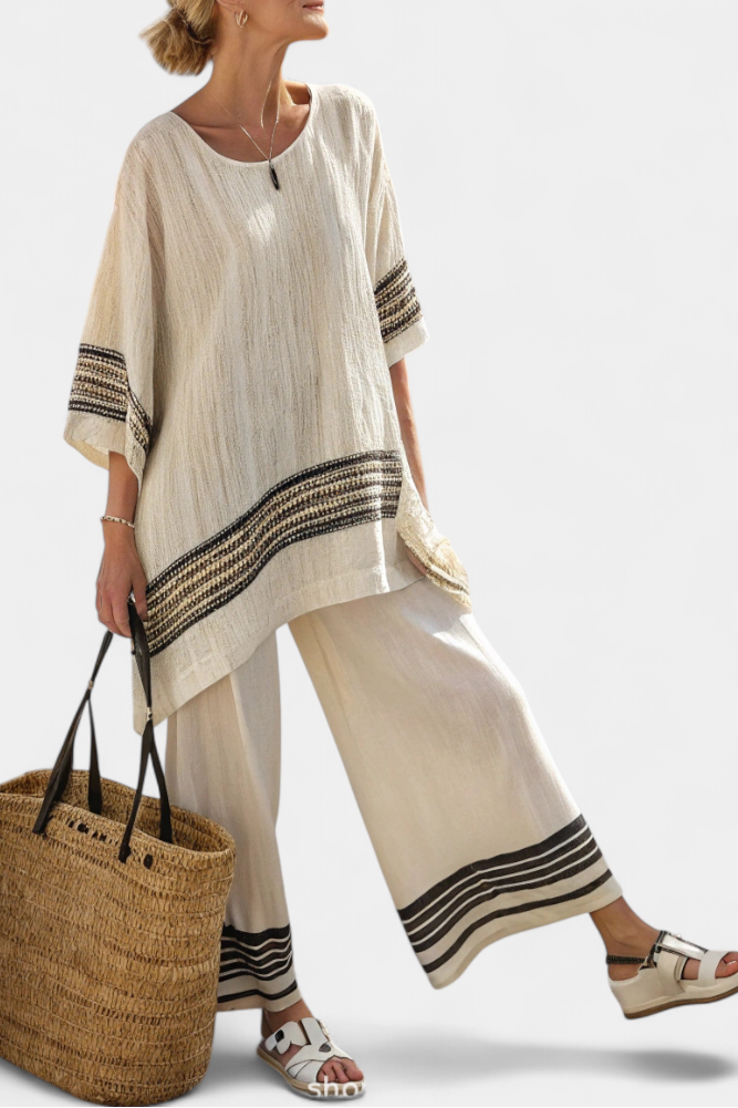 Lucia | Mediterranean Bamboo Linen Set