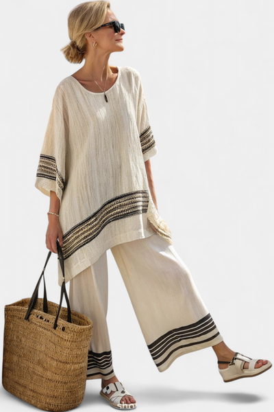 Lucia | Mediterranean Bamboo Linen Set