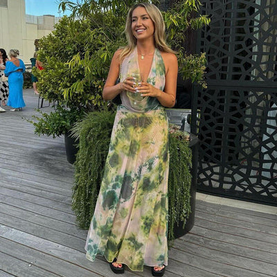 Isley | Drape Maxi Dress