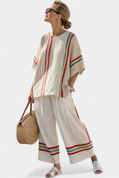 Alessia | Mediterranean Bamboo Linen Set