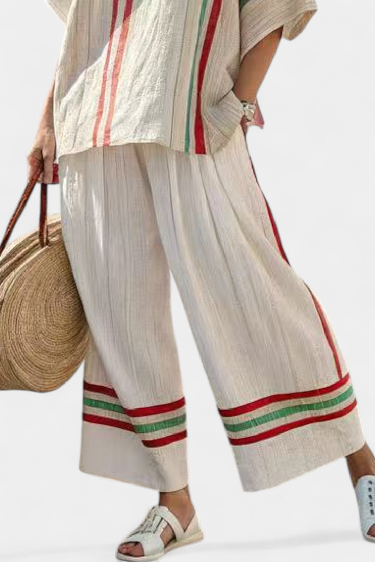 Alessia | Mediterranean Bamboo Linen Set