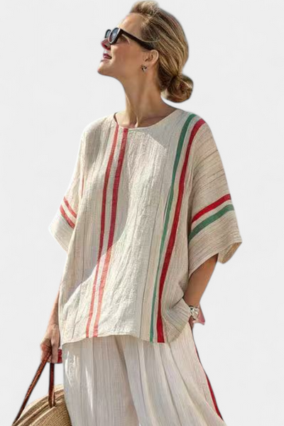 Alessia | Mediterranean Bamboo Linen Set