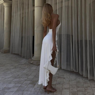 Jessa | Goddess-Inspired Asymmetrical Dress