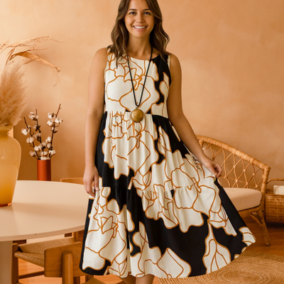 CAITLYN - Sleeveless Maxi Dress