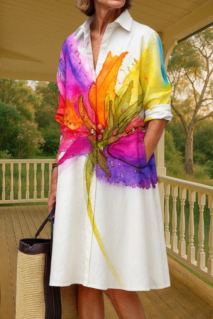 Doris - Luxe Midi Dress for Effortless Summer Comfort