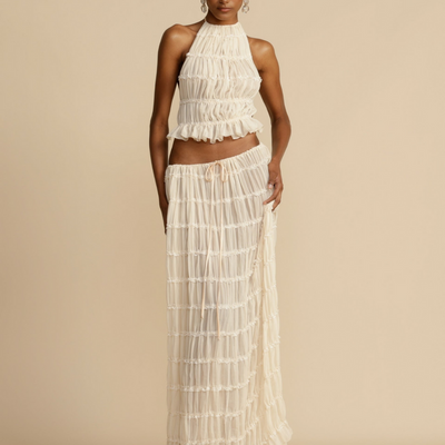 Willow | Halter Top and Skirt Ensemble