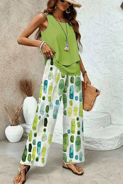 Olive Breeze – Elegant Set