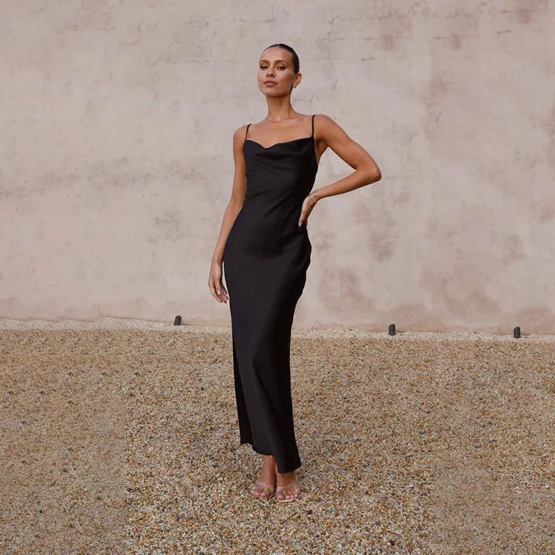 Sorrel | Radiant Satin Gown