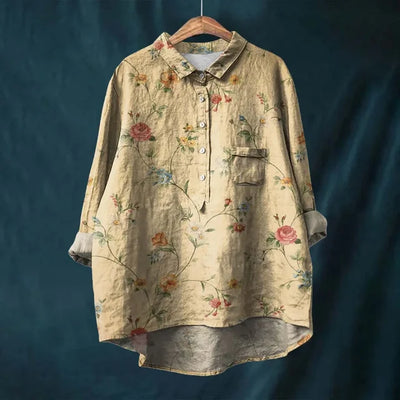 Fenna – Cheerful Blouse with Floral Print