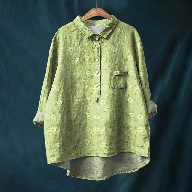 Fenna – Cheerful Blouse with Floral Print