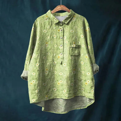 Fenna – Cheerful Blouse with Floral Print