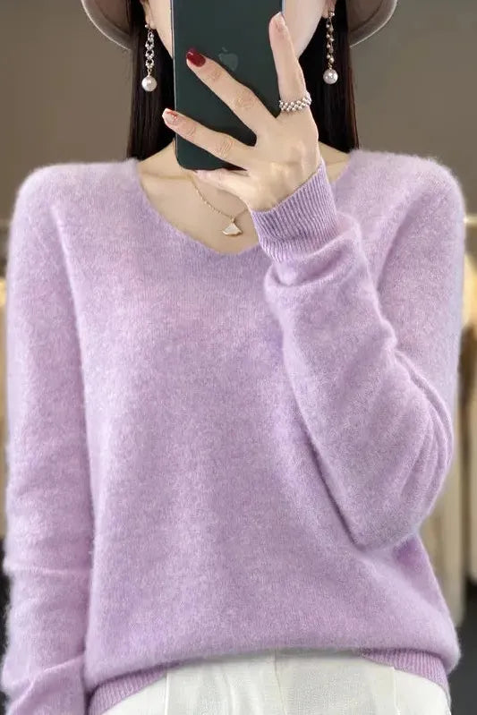 Layer Line - Cashmere Sweater