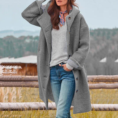 Brielle | Women Hooded Autumn Jacket | Stylish Protection